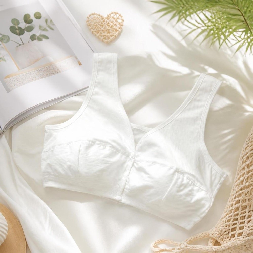 Sujetador cómodo con cierre fr - Wirefree Bra Comfort reseña y precio